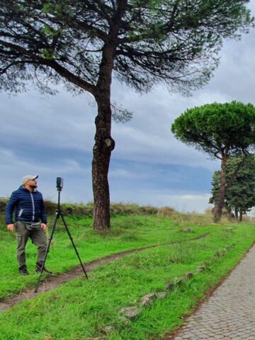 A 4D digital geographical atlas of the Appia Antica Archaeological Park