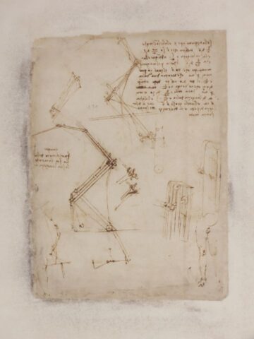 The origin of the stains on leonardo da vinci’s codex atlanticus revealed