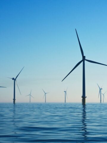 Environmental benefits of floating offshore wind farms
